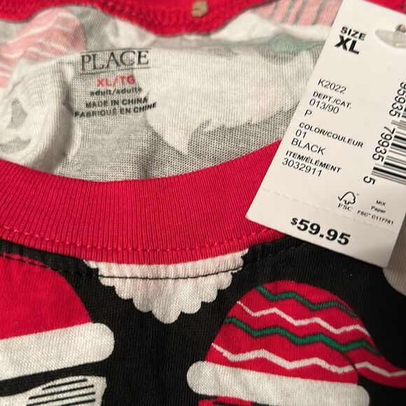 The Children's Place - GLOW IN THE DARK Christmas PJ Set - Size XL - Picture 3 of 3